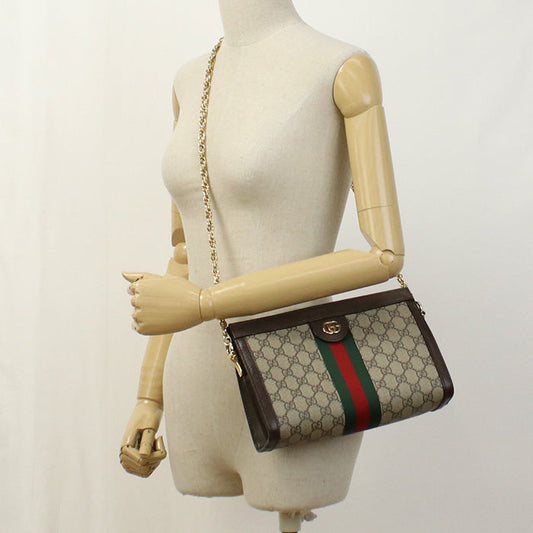 GUCCI 503877 Shoulder Bag Ofidia Small ChainShoulder Bag GG Supreme Canvas,leather Multicolor Women