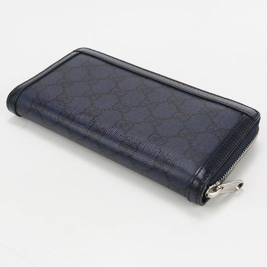 GUCCI 706844 UULBN 4055 Ofidia PurseZip Around GG Supreme navy mens