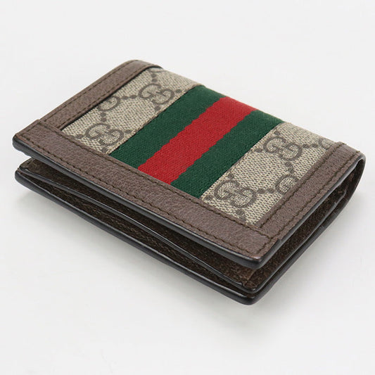 GUCCI 523155 96IWG 8745 Bi-fold wallet Ophidia GG Marmont Mini Wallet GG Supreme Canvas Multi Women(unisex)