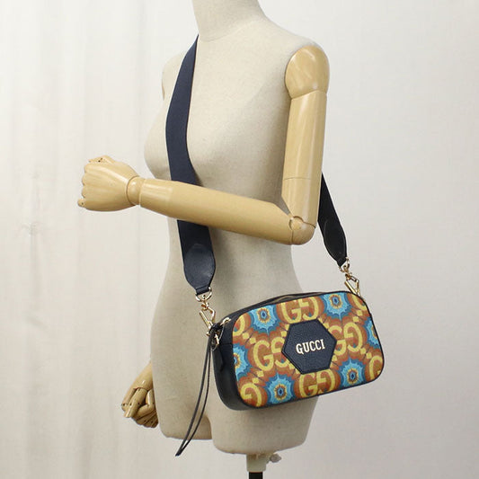 GUCCI 476466 Shoulder Bag GG Kaleidoscope Shoulder PVC yellow Women