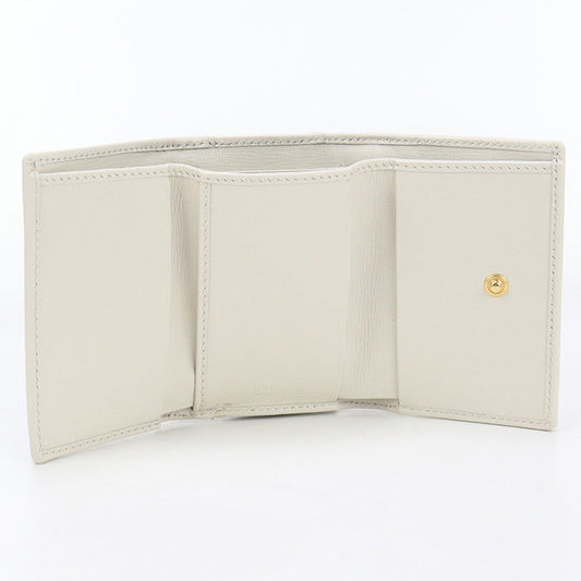 GUCCI 644462 Tri-fold wallet Gucci Horsebit 1955 GG Supreme/leather beige Women