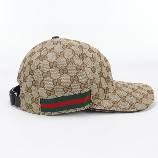 GUCCI 200035 KQWBG 9791 Baseball cap Original GG canvas beige mens