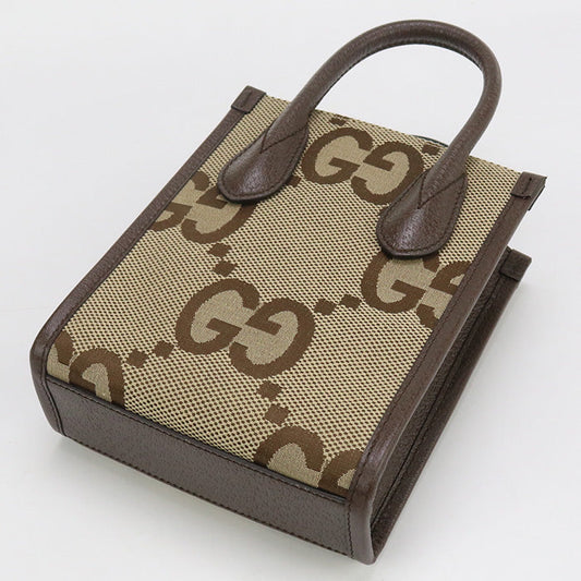 GUCCI GU90004 2WAYShoulder Bag Jumbo GG beige Women