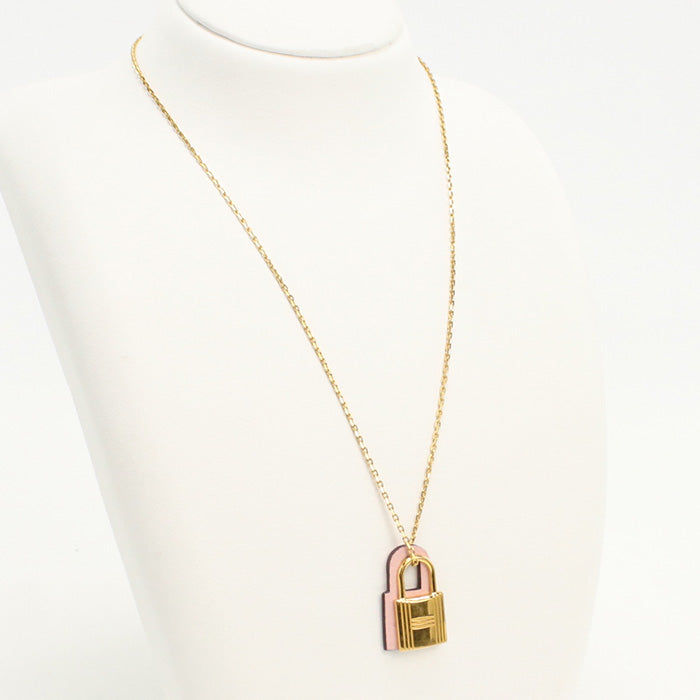 HERMES HE85526 O'Kelly Necklace Necklace/Gold plated  Gold Women