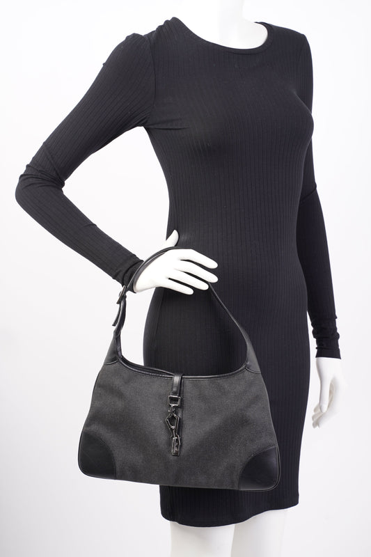 Gucci Jackie Grey / Black Denim
